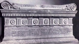 The tomb of Lucius Cornelius Scipio Barbatus